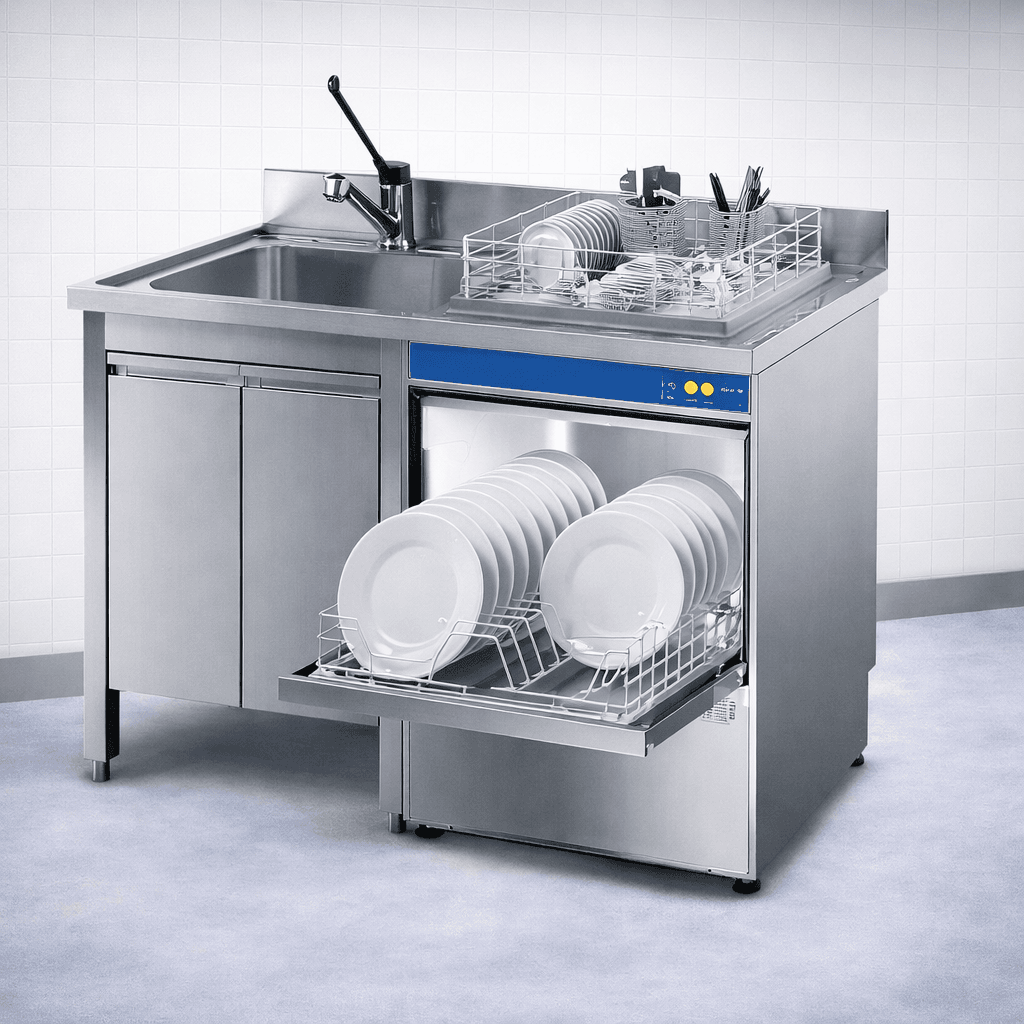 Gas Range Commercial Dishwasher