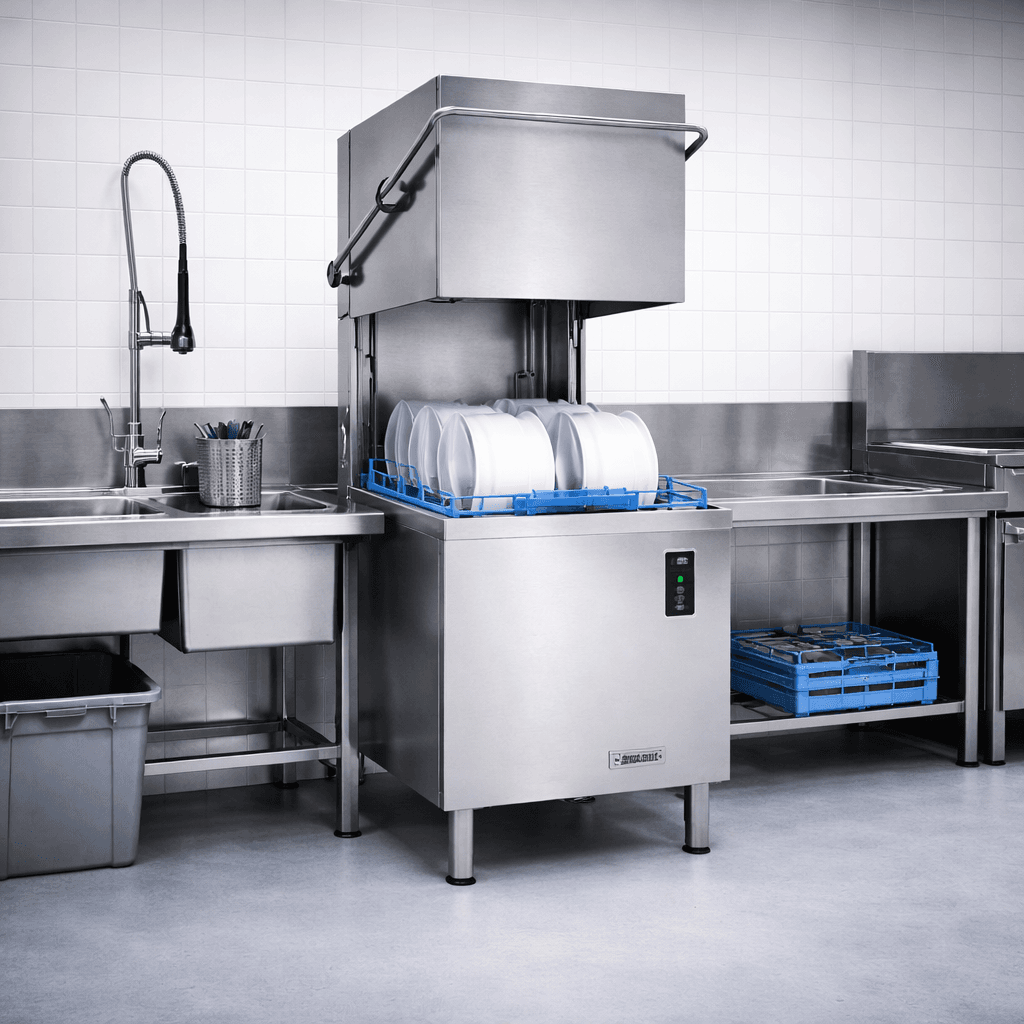 Hood Type Industrial Dishwasher